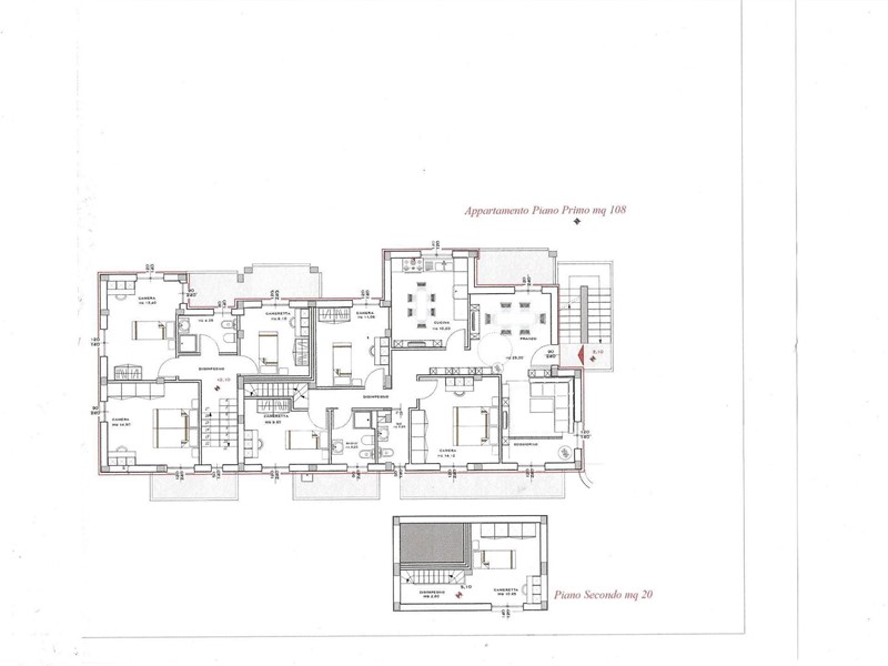 Appartamento in Vendita a Montopoli in Val d'Arno, 310'000€, 130 m², con Box