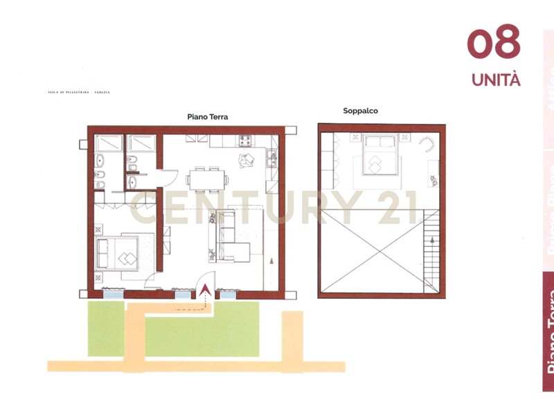 Trilocale in Vendita a Venezia, zona Pellestrina, 418'000€, 118 m²