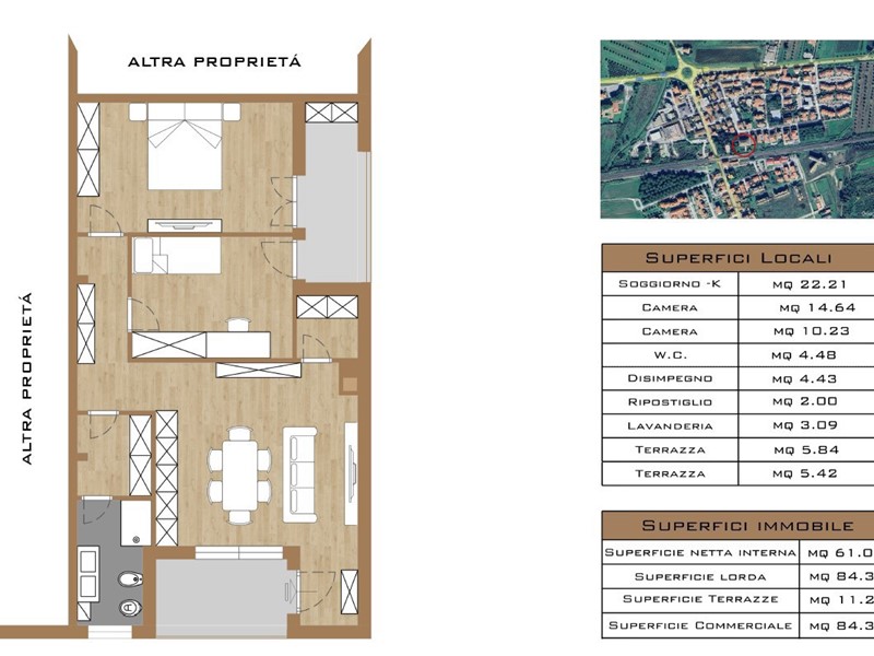 Trilocale in Vendita a Scarlino, 150'000€, 73 m²