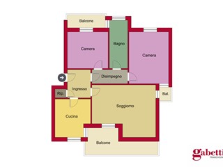 Trilocale in Vendita a Garlasco, 120'000€, 100 m²