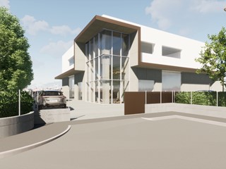 Capannone in Vendita a Cesena, zona San Mauro in Valle, 900 m²