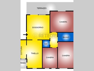 Appartamento in Vendita a Viareggio, zona c. d'Aviazione, 240'000€, 95 m², con Box