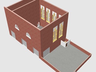 Capannone in Affitto a Carrara, zona Avenza, 2'900€, 300 m²