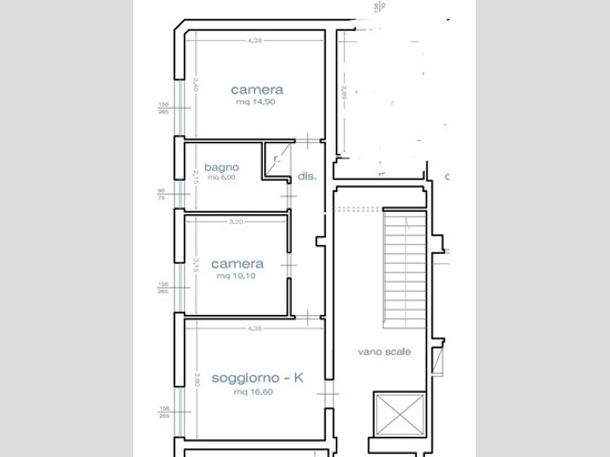 Trilocale in Vendita a Pisa, 230'000€, 60 m²