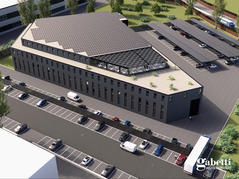 Capannone in Vendita a Cattolica, 500'000&euro;, 500 m²