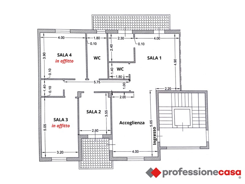Ufficio in Vendita a Grottaglie, 350€, 130 m²