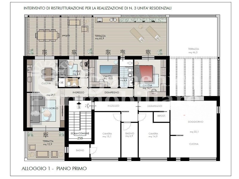 Appartamento in Vendita a Cascina, 315'000€, 85 m²