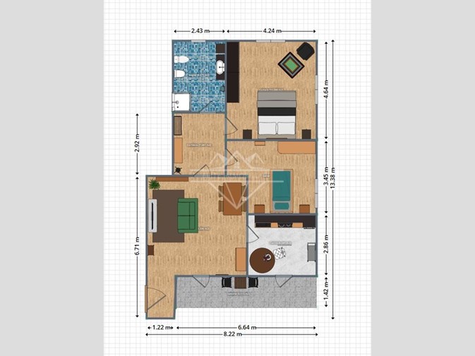 Quadrilocale in Vendita a Sarzana, zona Sarzanello, 139'000€, 80 m², arredato, con Box