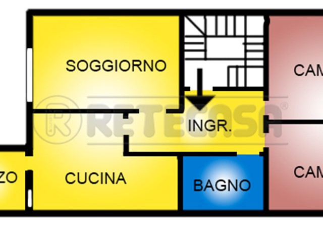 Quadrilocale in Vendita a Viareggio, zona centro, 188'000€, 95 m²