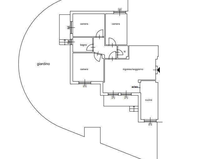 Appartamento in Vendita a Rapallo, 174'975€, 102 m²