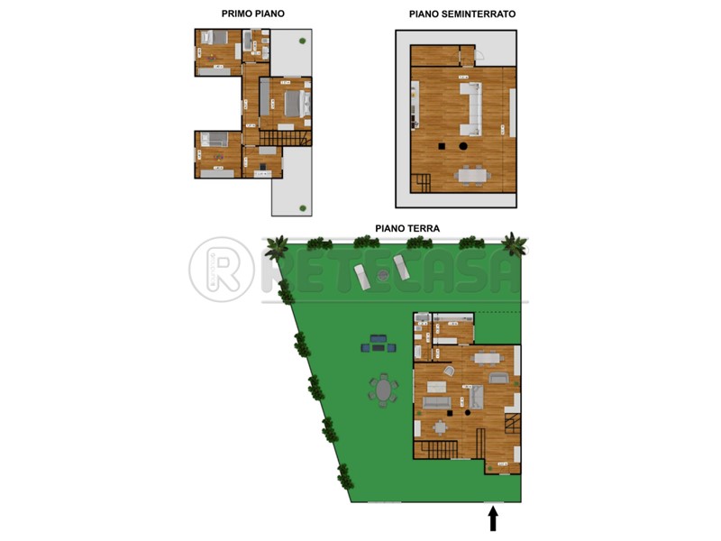 Villa in Vendita a Bisceglie, zona Mare, 415'000€, 200 m²