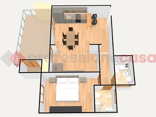 Bilocale in Affitto a Roma, 950€, 60 m², arredato