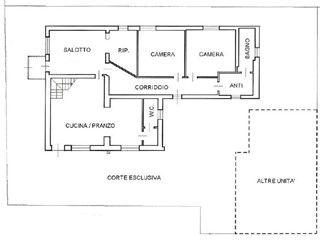 Villa in Vendita a Corbola, 110'000€, 180 m², arredato