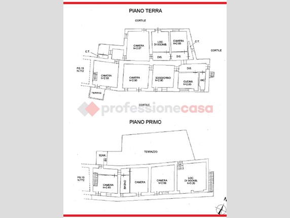 Casale in Vendita a Cantalupa, 239'000€, 350 m²