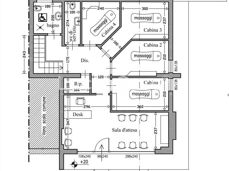 Immobile commerciale in Vendita a Lucca, zona San Marco, 150'000€, 140 m²