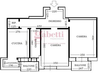 Trilocale in Vendita a Torino, 169'000€, 80 m²