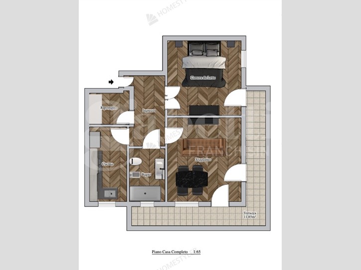 Bilocale in Vendita a Cremeno, 60'000&euro;, 70 m²