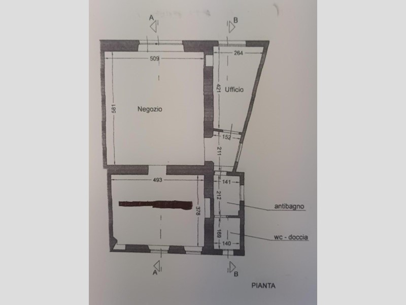 Immobile commerciale in Affitto a Lucca, zona Monte San Quirico, 1'000€, 75 m²