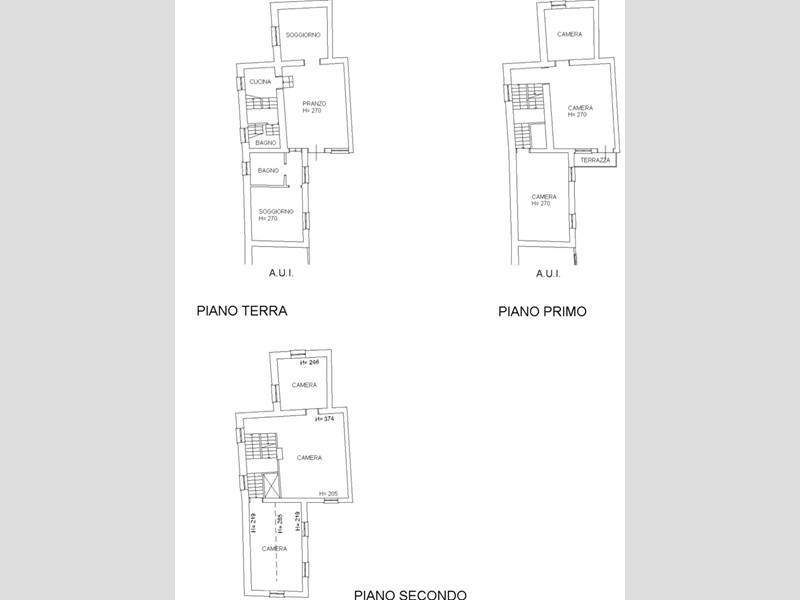 Casa Semi Indipendente in Vendita a Chiampo, 65'000€, 430 m²