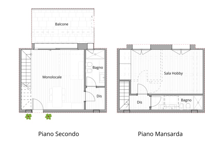 Trilocale in Vendita a Cesena, zona Centrale, 258'000€, 111 m², con Box