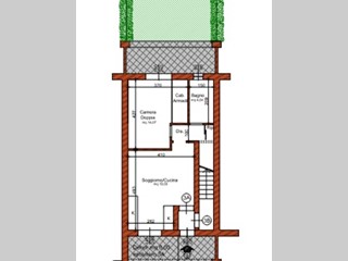 Bilocale in Vendita a Pisa, zona Putignano Pisano, 170'000€, 53 m²