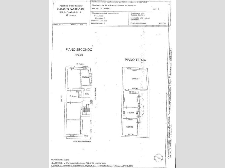 Appartamento in Vendita a Amantea, 169'000€, 312 m²