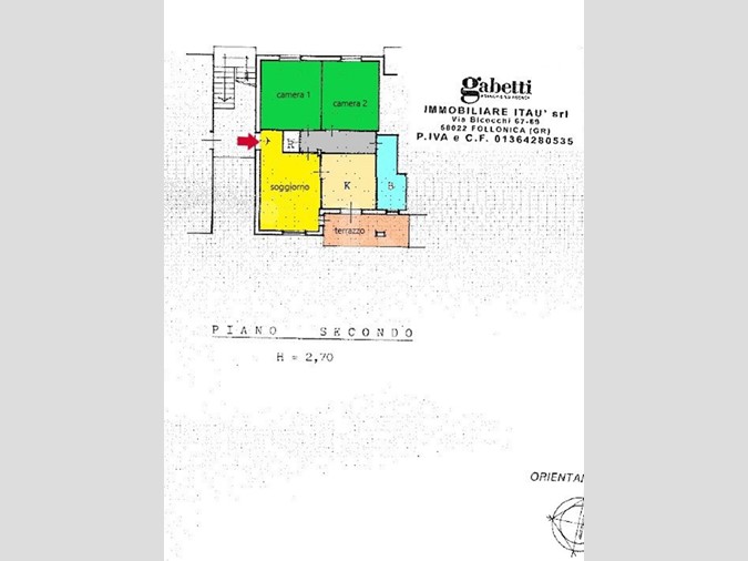 Quadrilocale in Vendita a Follonica, 220'000€, 76 m²