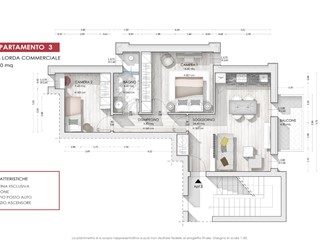 Trilocale in Vendita a San Miniato, zona San Miniato Basso, 205'000€, 70 m²