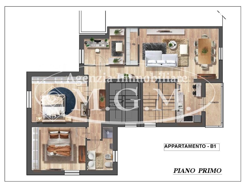Appartamento in Vendita a Santa Maria a Monte, 195'000€, 110 m², con Box