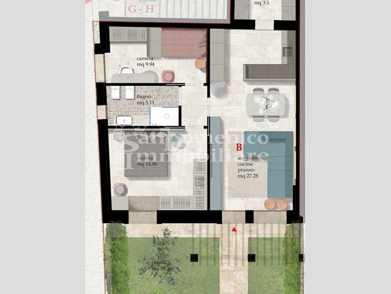 Trilocale in Vendita a Cascina, 265'000€, 76 m²