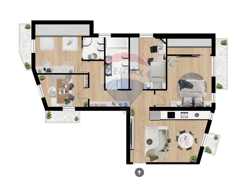 Appartamento in Vendita a Jesi, 110'000€, 114 m²
