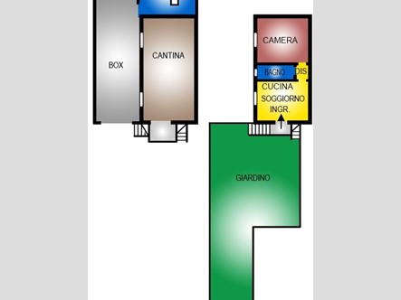 Casa Indipendente in Vendita a Magenta, 157'000€, 70 m²