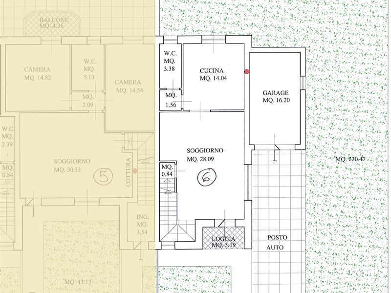 Villetta a schiera in Vendita a Fucecchio, 375'000€, 164 m², con Box