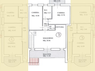 Quadrilocale in Vendita a Fucecchio, 245'000€, 108 m², con Box