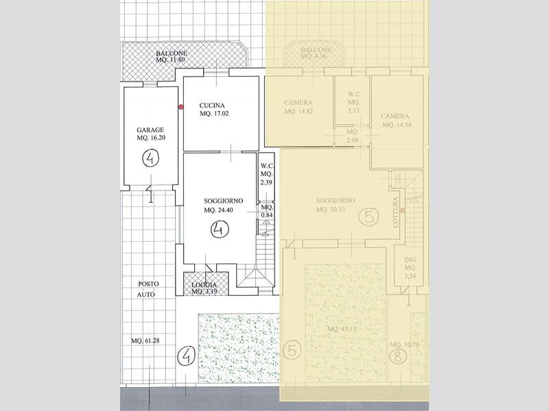 Villetta a schiera in Vendita a Fucecchio, 335'000€, 154 m², con Box