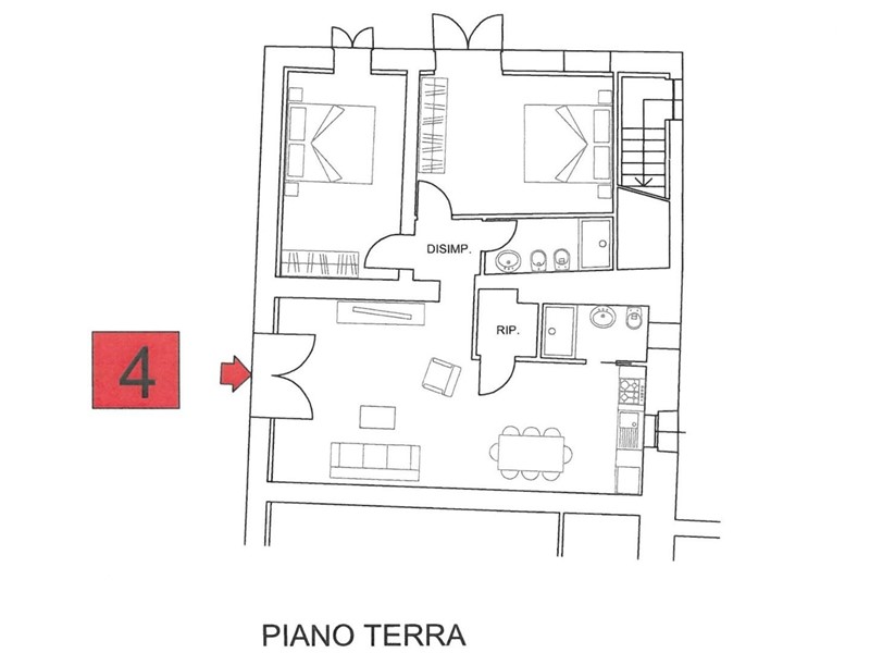 Quadrilocale in Vendita a Siena, 320'000&euro;, 90 m²
