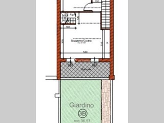 Trilocale in Vendita a Pisa, zona Putignano Pisano, 190'000€, 70 m²