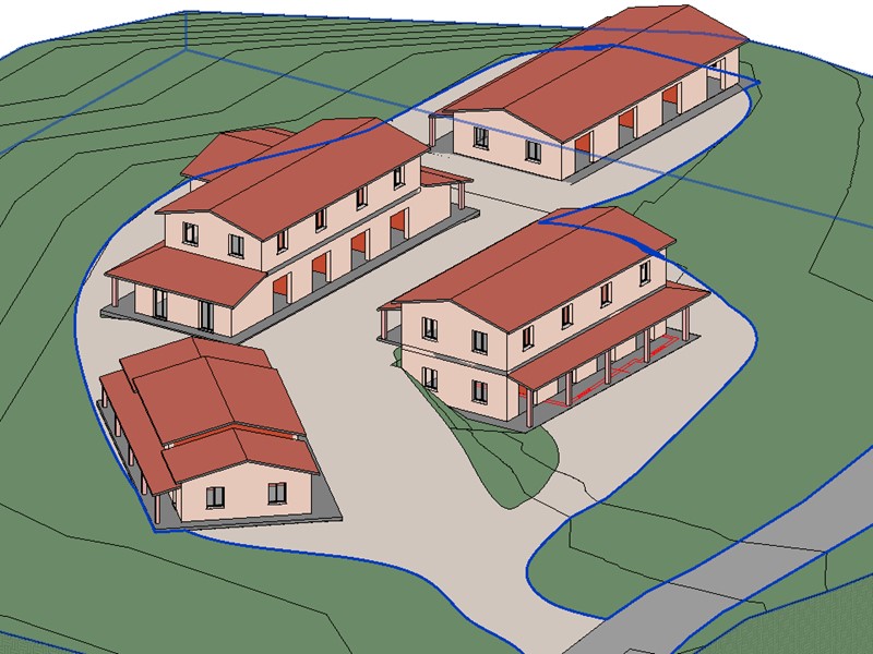 Casale in Vendita a Crespina Lorenzana, 650'000€, 458 m²