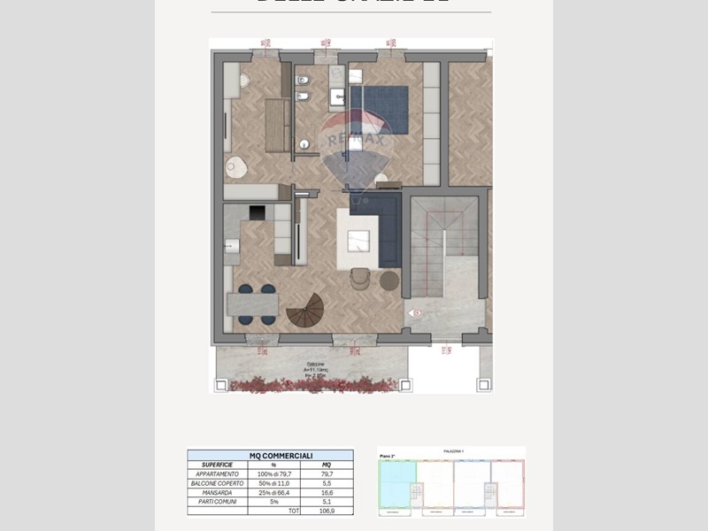 Trilocale in Vendita a Albuzzano, 198'000€, 107 m²