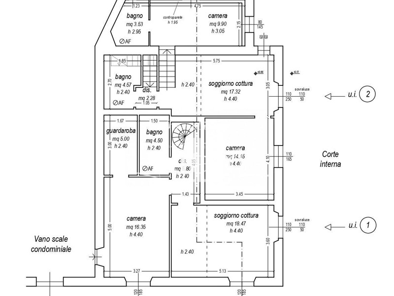 Trilocale in Vendita a Signa, 279'000€, 70 m²