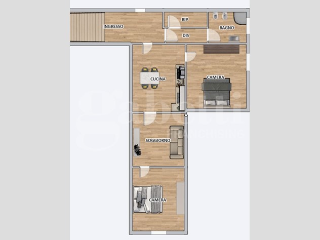 Trilocale in Vendita a Cepagatti, 32'000€, 90 m²