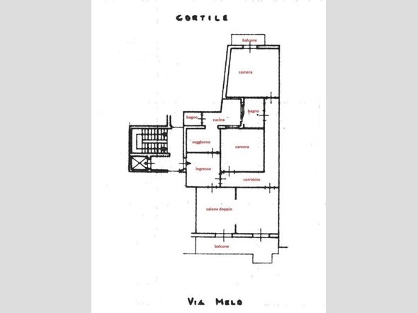Appartamento in Vendita a Bari, 235'000€, 140 m²