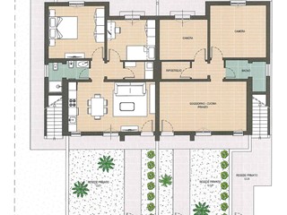 Trilocale in Vendita a Santa Croce sull'Arno, 140'000€, 75 m²