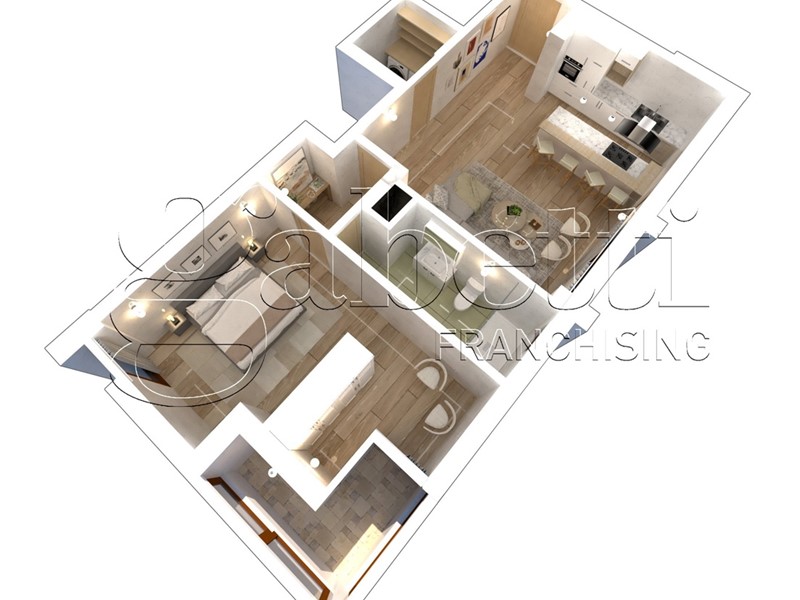 Trilocale in Vendita a Ferrara, 260'000€, 118 m²