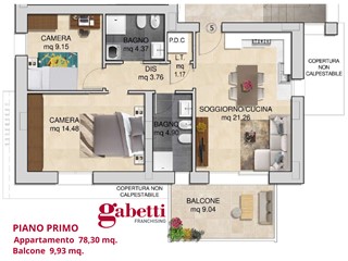 Trilocale in Vendita a Rimini, 315'000€, 80 m²
