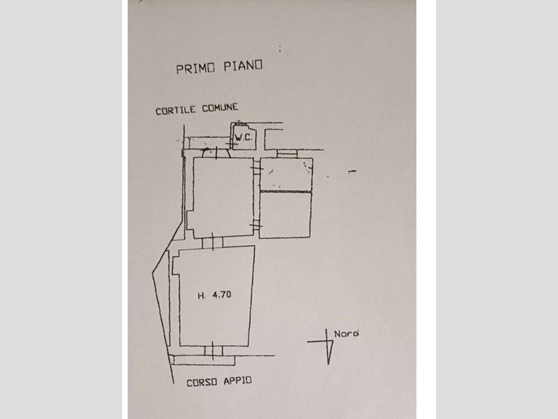Trilocale in Vendita a Capua, 89'000€, 123 m²