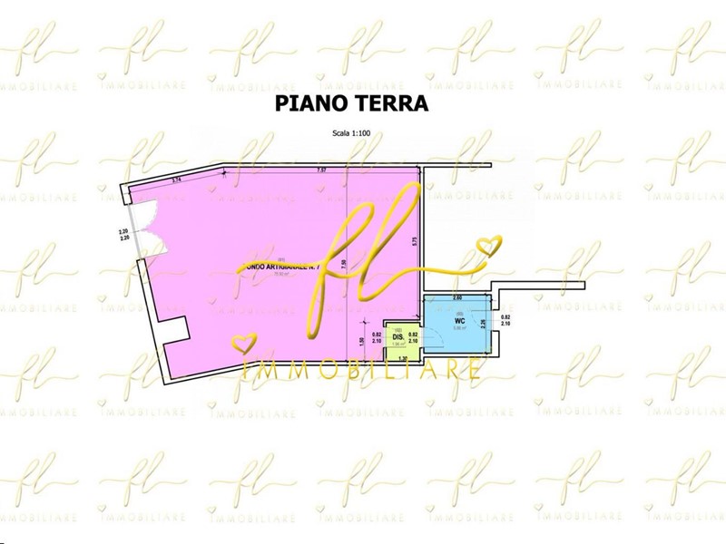 Immobile commerciale in Vendita a Cecina, zona San Pietro In Palazzi, 190'000€, 85 m²