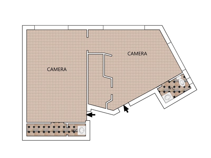 Bilocale in Vendita a Napoli, 120'000€, 50 m²