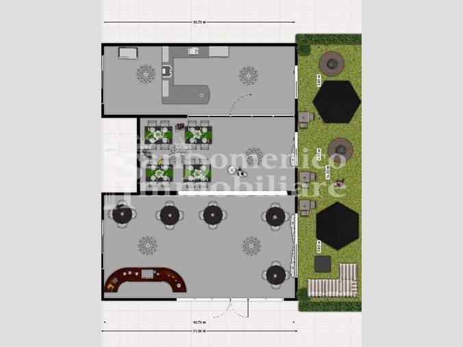 Negozio in Affitto a Pisa, 5'000€, 250 m²