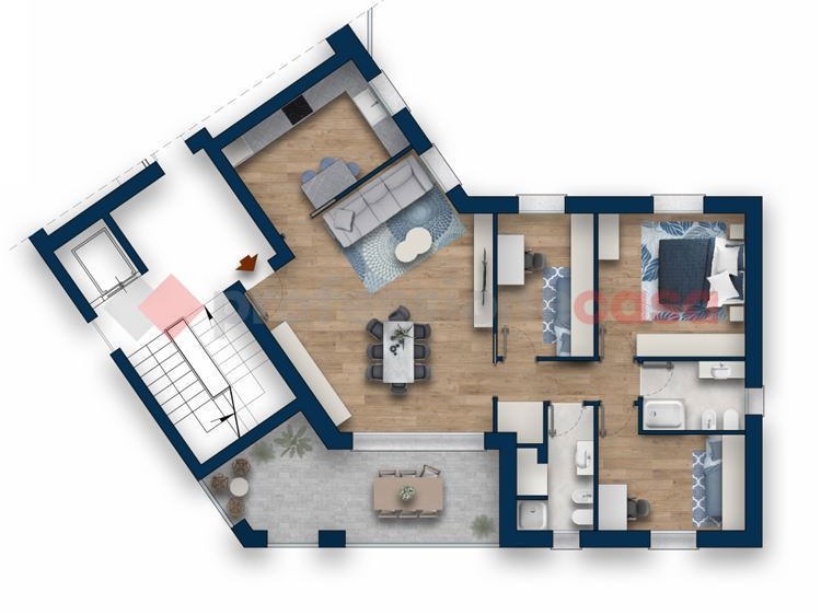 Quadrilocale in Vendita a Paderno Dugnano, 431'475€, 115 m²